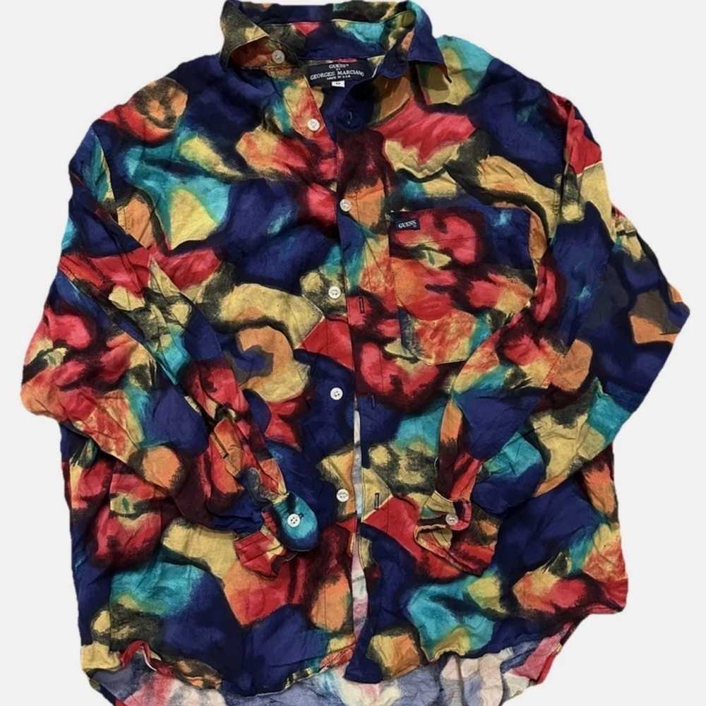 Vintage Guess by Georges Marciano 1991 Size 0 or small full of colors